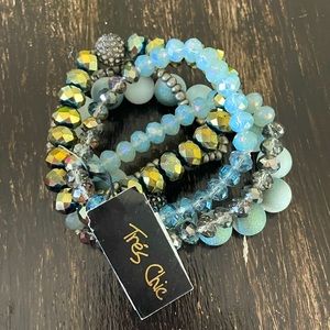 Chunky bracelets set!